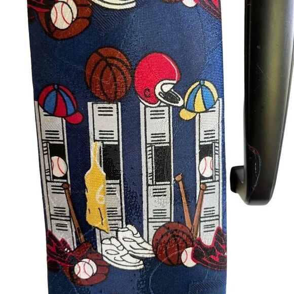 Bost Neckwear Tie High School Sports Theme Basketball Football Synthetic 59” - Picture 1 of 4